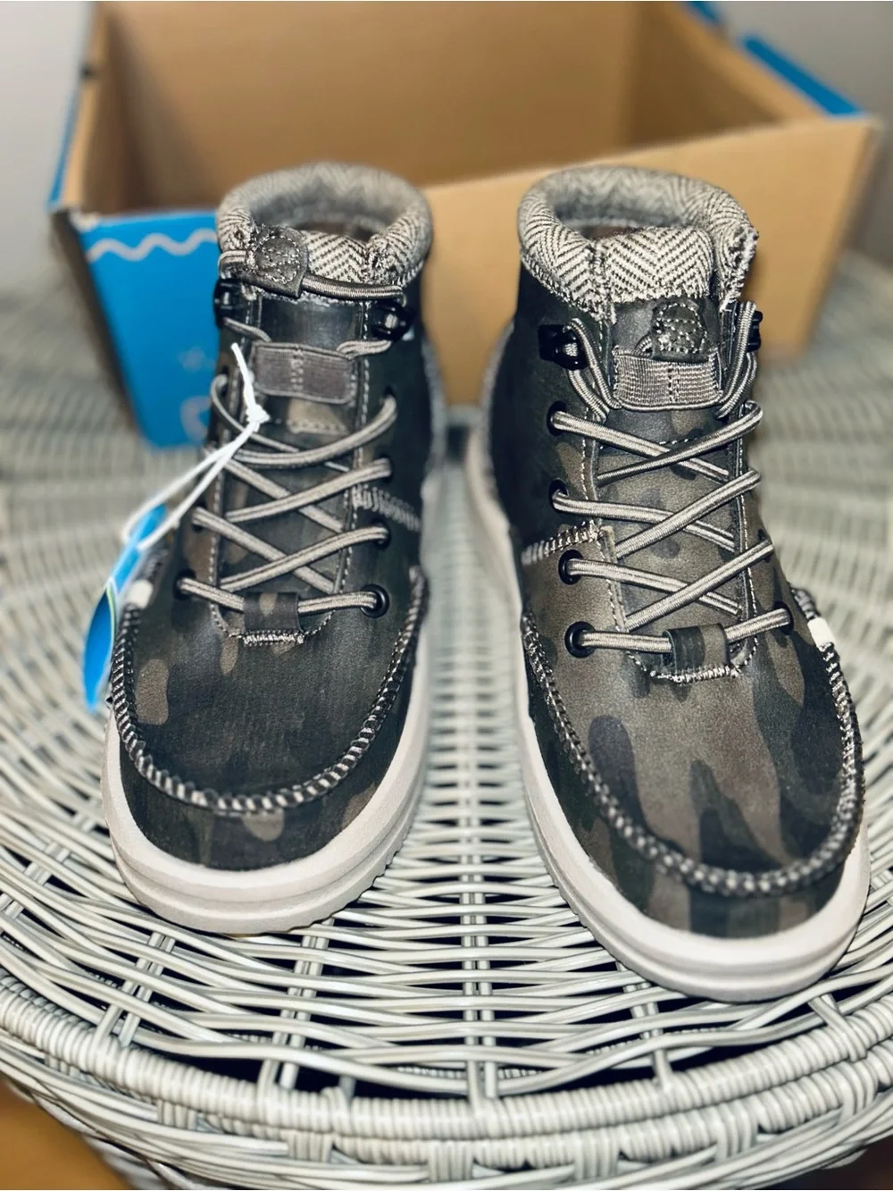 Hey Dude High Top Sneakers NWT